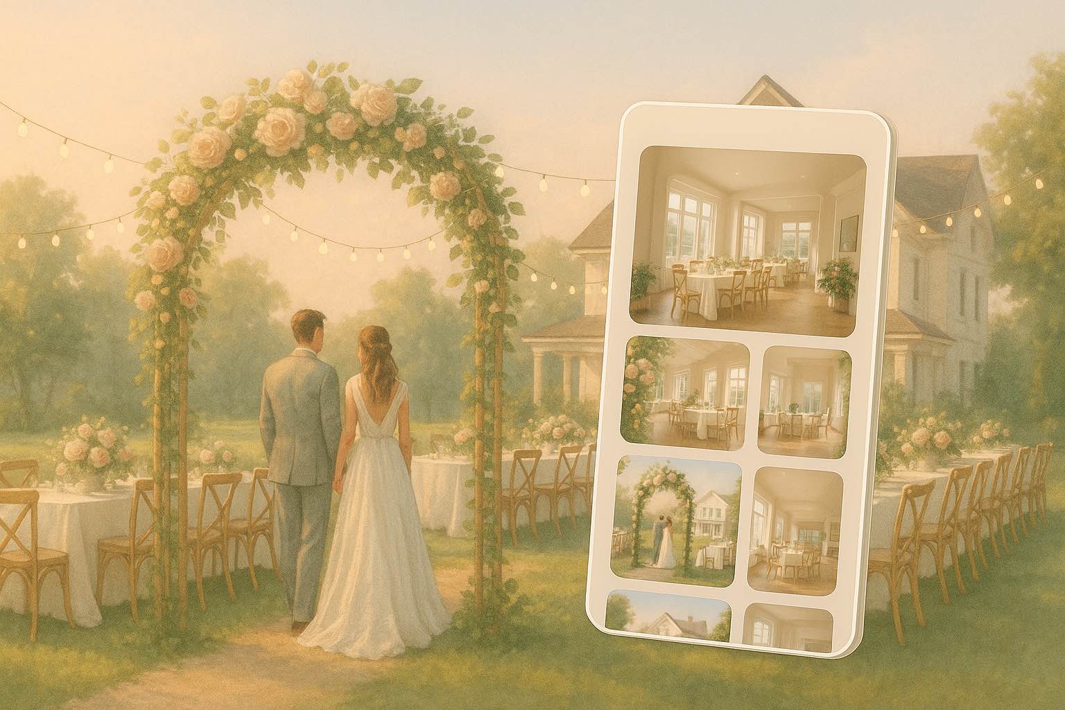 Presentación digital de finca de bodas